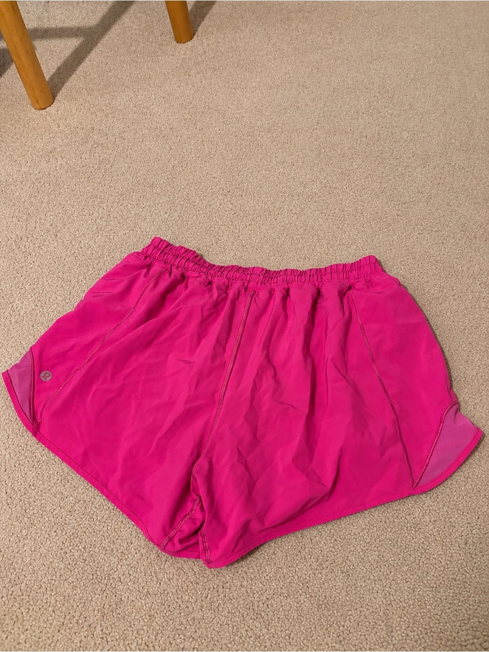 lululemon athletica Bright Pink Athletic Shorts